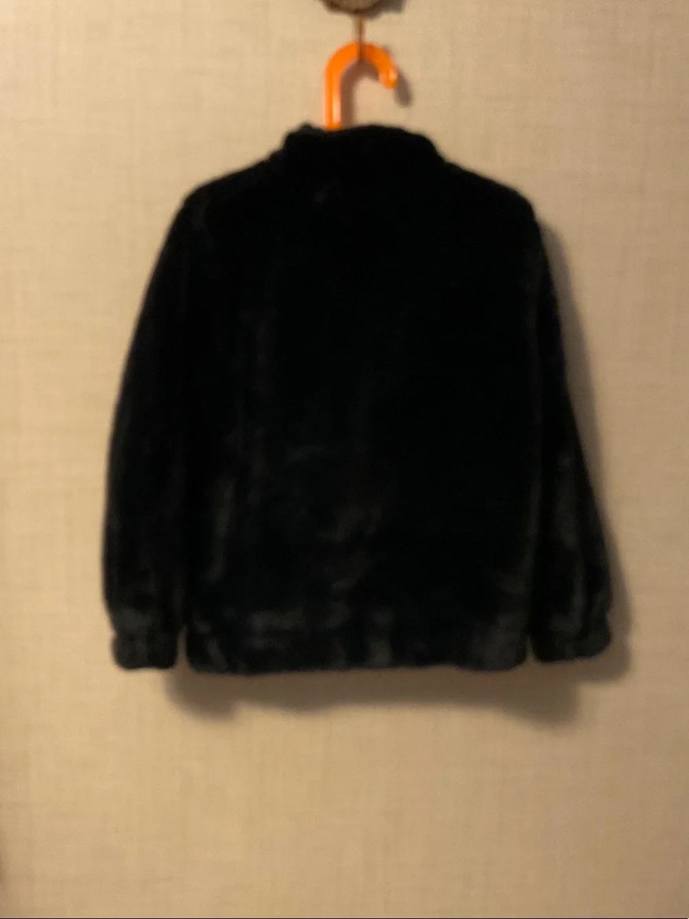 Nike Black Jacket with White Swoosh Accent